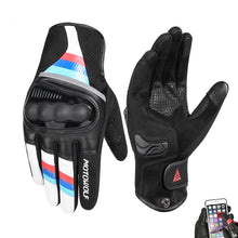 Load image into Gallery viewer, 2020 Breathable Leather Motorcycle Gloves