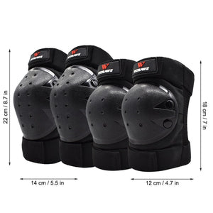 WOSAWE Motocross Knee Pads Elbow Protector