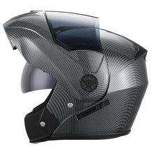 Load image into Gallery viewer, Full Face Racing Motorbike helmet With Double Sun Visor