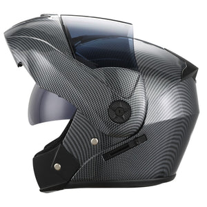 Full Face Racing Motorbike helmet With Double Sun Visor