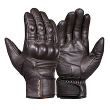 Load image into Gallery viewer, Real Leather Motorcycle Gloves Waterproof Windproof