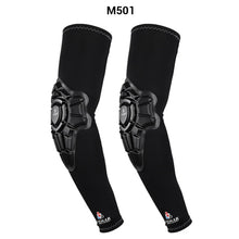 Load image into Gallery viewer, Black Motorcycle Knee Pads