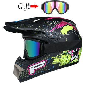 Motorcycle cross helmet