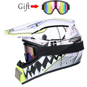 Motorcycle cross helmet