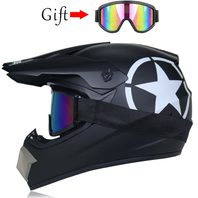 Motorcycle cross helmet