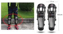 Load image into Gallery viewer, 4Pcs/Set Motorcycle Kneepad Stainless