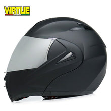 Load image into Gallery viewer, Motorcycle helmet with double glass lens and mask