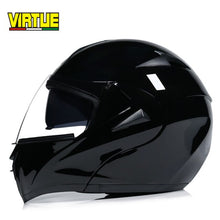 Load image into Gallery viewer, Motorcycle helmet with double glass lens and mask