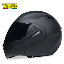 Load image into Gallery viewer, Motorcycle helmet with double glass lens and mask