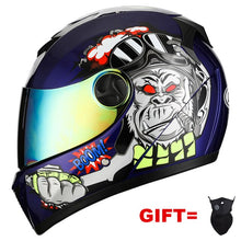 Load image into Gallery viewer, Motorcycle Helmet With Dual Lens