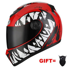 Load image into Gallery viewer, Motorcycle Helmet With Dual Lens