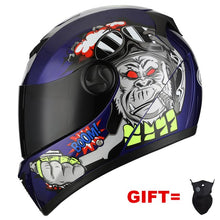 Load image into Gallery viewer, Motorcycle Helmet With Dual Lens