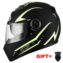 Load image into Gallery viewer, Motorcycle Helmet With Dual Lens