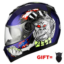 Load image into Gallery viewer, Motorcycle Helmet With Dual Lens