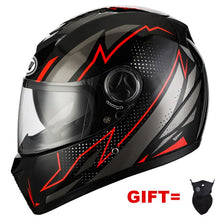 Load image into Gallery viewer, Motorcycle Helmet With Dual Lens