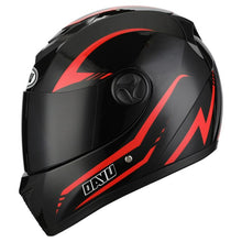 Load image into Gallery viewer, Matte Black Full Face Motorcycle Helmet With Dual Lens