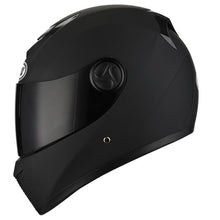 Load image into Gallery viewer, Matte Black Full Face Motorcycle Helmet With Dual Lens