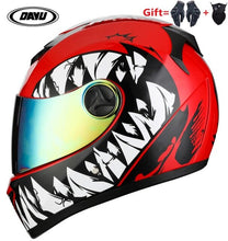 Load image into Gallery viewer, 2 Gifts Full Face Motorcycle Helmet With Dual Lens