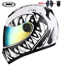 Load image into Gallery viewer, 2 Gifts Full Face Motorcycle Helmet With Dual Lens