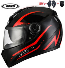 Load image into Gallery viewer, 2 Gifts Full Face Motorcycle Helmet With Dual Lens