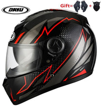 Load image into Gallery viewer, 2 Gifts Full Face Motorcycle Helmet With Dual Lens