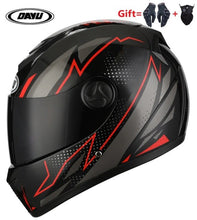 Load image into Gallery viewer, 2 Gifts Full Face Motorcycle Helmet With Dual Lens