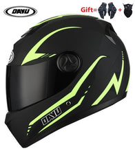 Load image into Gallery viewer, 2 Gifts Full Face Motorcycle Helmet With Dual Lens