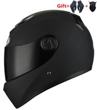 Load image into Gallery viewer, 2 Gifs Full Face Motorcycle Helmet