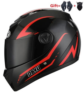 2 Gifs Full Face Motorcycle Helmet