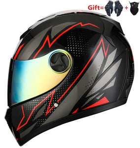 2 Gifs Full Face Motorcycle Helmet