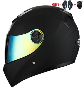 2 Gifs Full Face Motorcycle Helmet