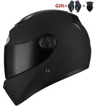 Load image into Gallery viewer, 2 Gifs Full Face Motorcycle Helmet