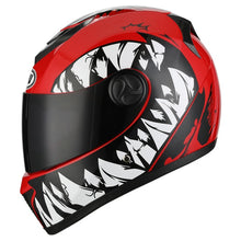 Load image into Gallery viewer, Full Face Motorcycle Helmet Washable Lining with Dual Lens