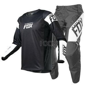 Red Troy Fox MX ATV 180 Revn Jersey Gear Set