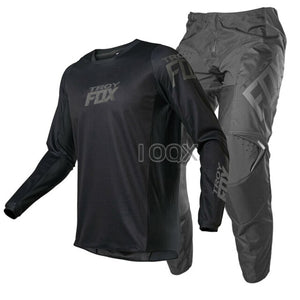 Red Troy Fox MX ATV 180 Revn Jersey Gear Set