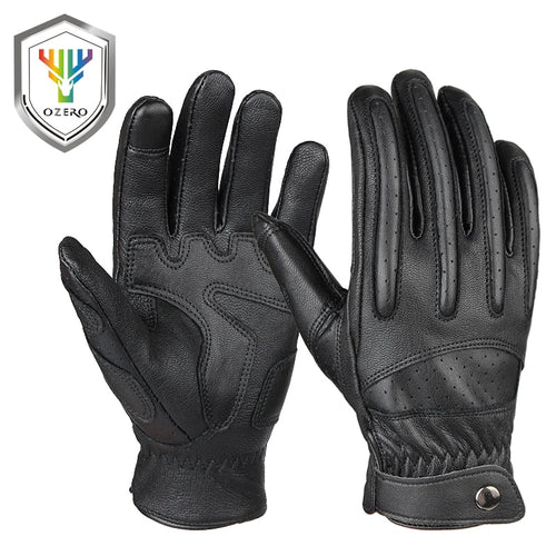 OZERO Mens Touch Screen Motorcycle Glove