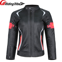 Load image into Gallery viewer, Women Motorcycle Armor Jacket