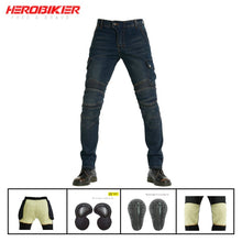 Load image into Gallery viewer, Motorcycle Pants Jeans For Men Summer Casual Moto Motocross