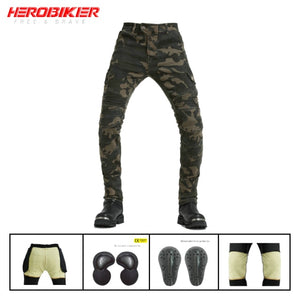 Motorcycle Pants Jeans For Men Summer Casual Moto Motocross