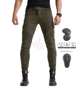 Motorcycle Pants Jeans For Men Summer Casual Moto Motocross