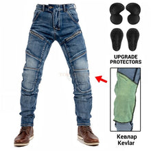 Load image into Gallery viewer, Motorcycle Pants Jeans For Men Summer Casual Moto Motocross