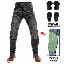 Load image into Gallery viewer, Motorcycle Pants Jeans For Men Summer Casual Moto Motocross