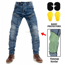 Load image into Gallery viewer, Motorcycle Pants Jeans For Men Summer Casual Moto Motocross