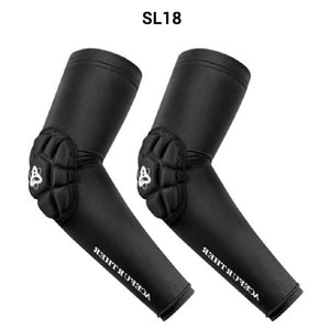 Black Motorcycle Knee Pads