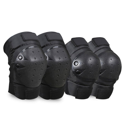 4Pcs/Set Motorcycle Motocross Riding Knee Elbow Protection Pads