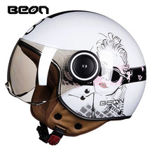 Load image into Gallery viewer, BEON Chopper Helmet