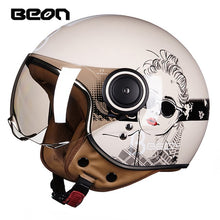 Load image into Gallery viewer, BEON Chopper Helmet