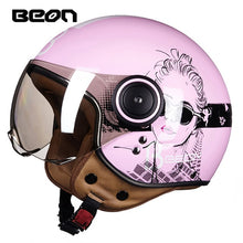 Load image into Gallery viewer, BEON Chopper Helmet