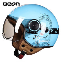 Load image into Gallery viewer, BEON Chopper Helmet