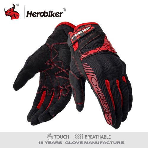 HEROBIKER Touchscreen Motocross Gloves